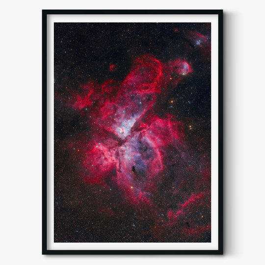 Carina Nebula: The Spectral Symphony