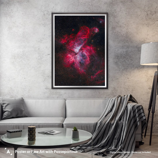 Carina Nebula: The Spectral Symphony