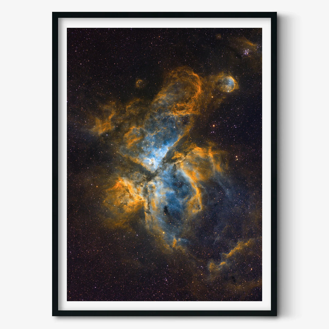 Carina Nebula: The Spectral Symphony - A Narrowband Perspective