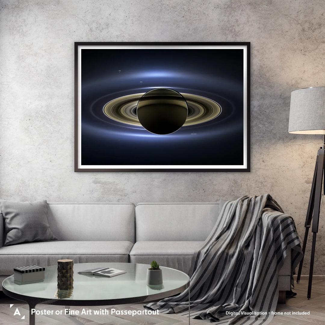 Cassini’s Pale Blue Dot