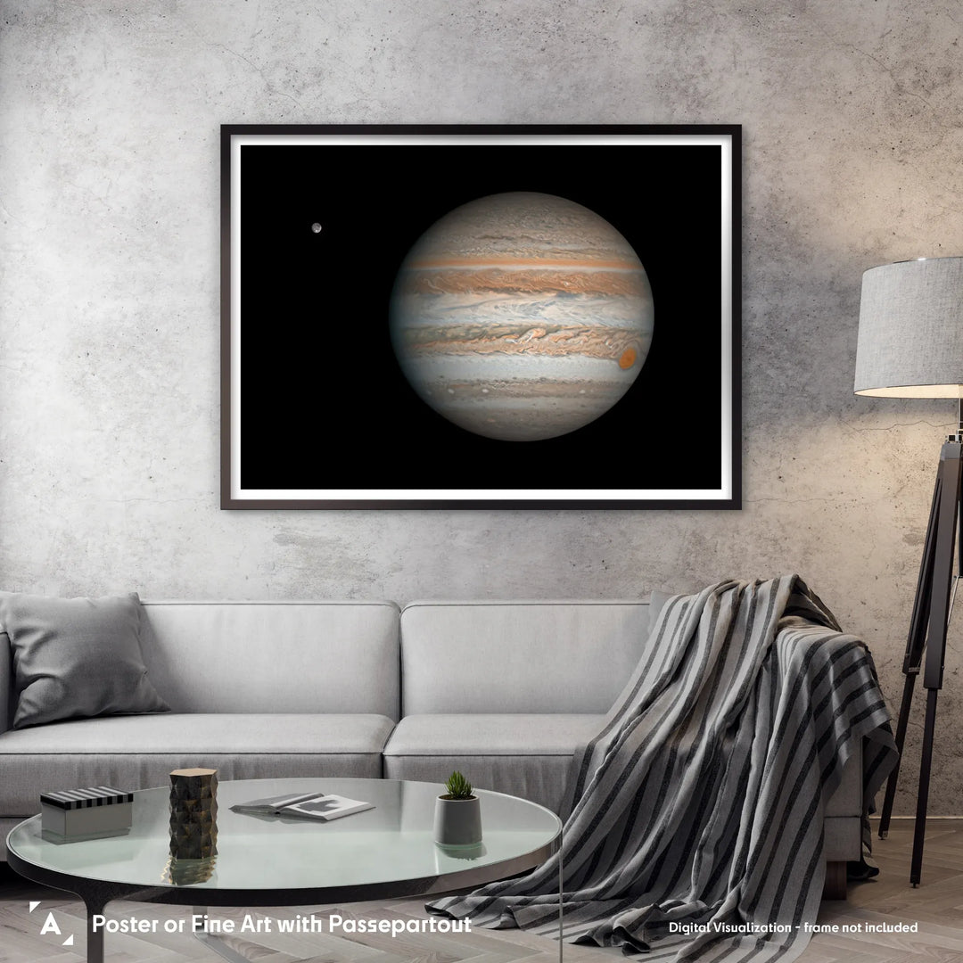 Damian Peach: Jupiter with Ganimedes