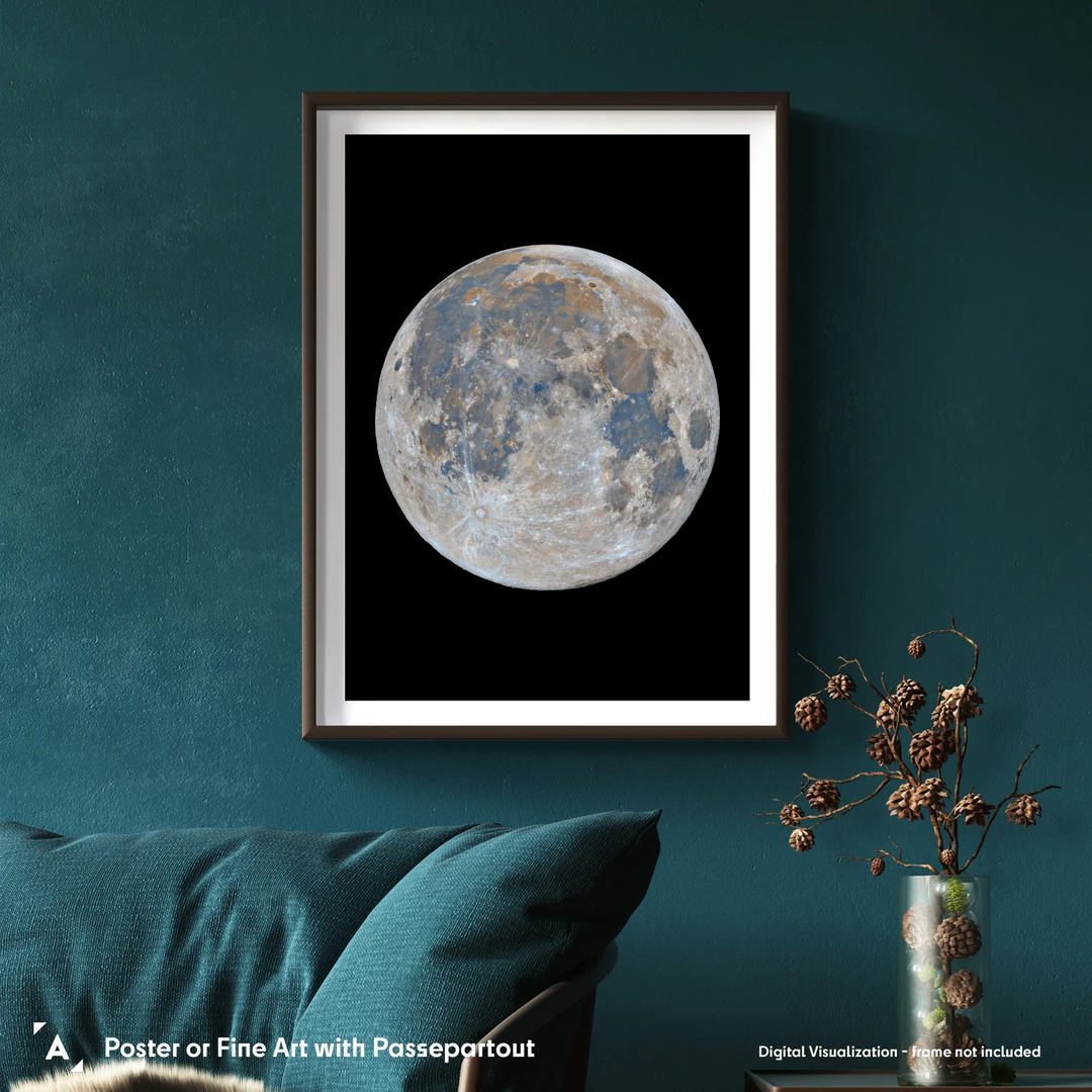 芸術写真 Nature Photograph Full Moon Art Print Bartosz Wojczyński: Full Moon | Poster, Fine Art
