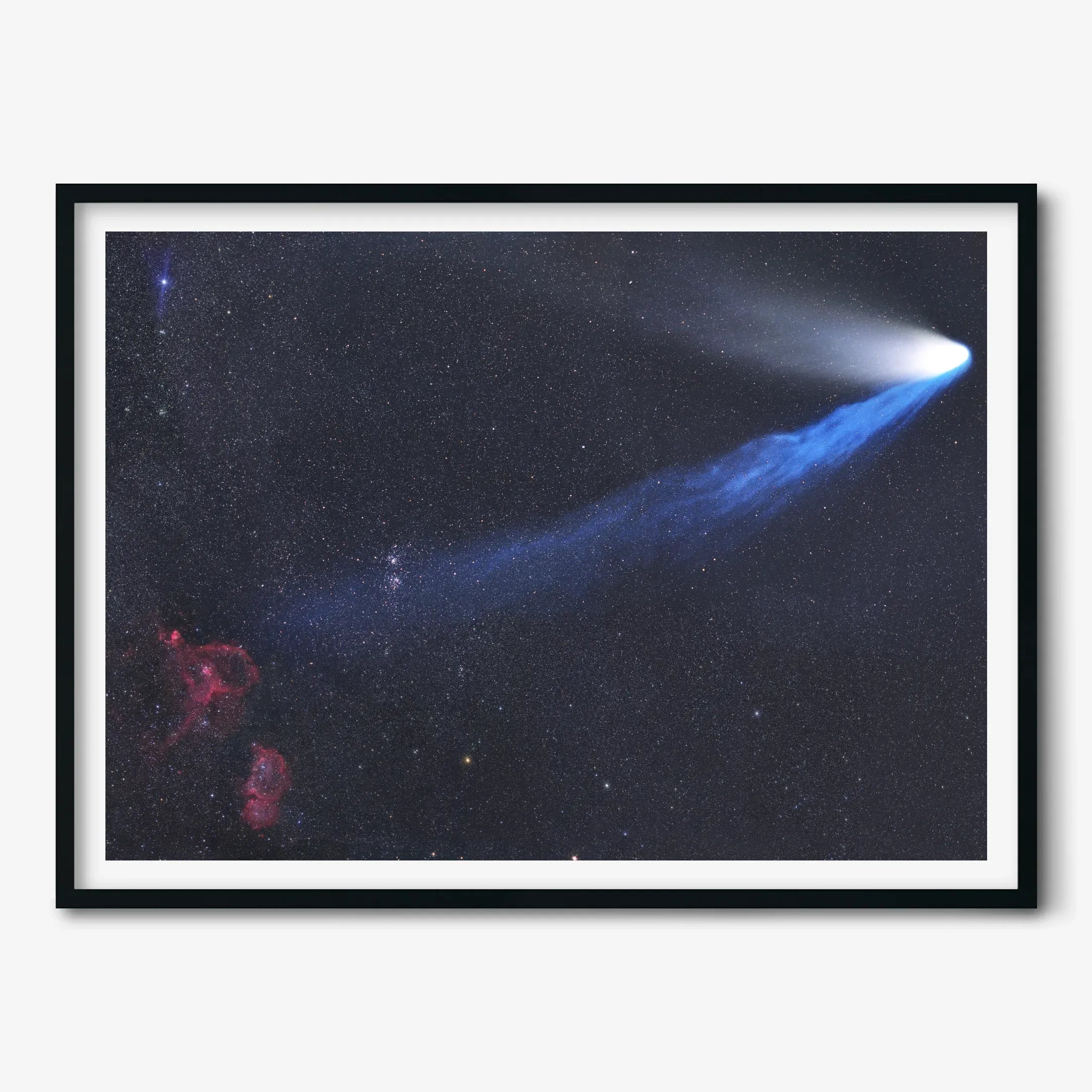 Gerald Rhemann: Comet Hale-Bopp (1997) Poster | Astrography Space Art
