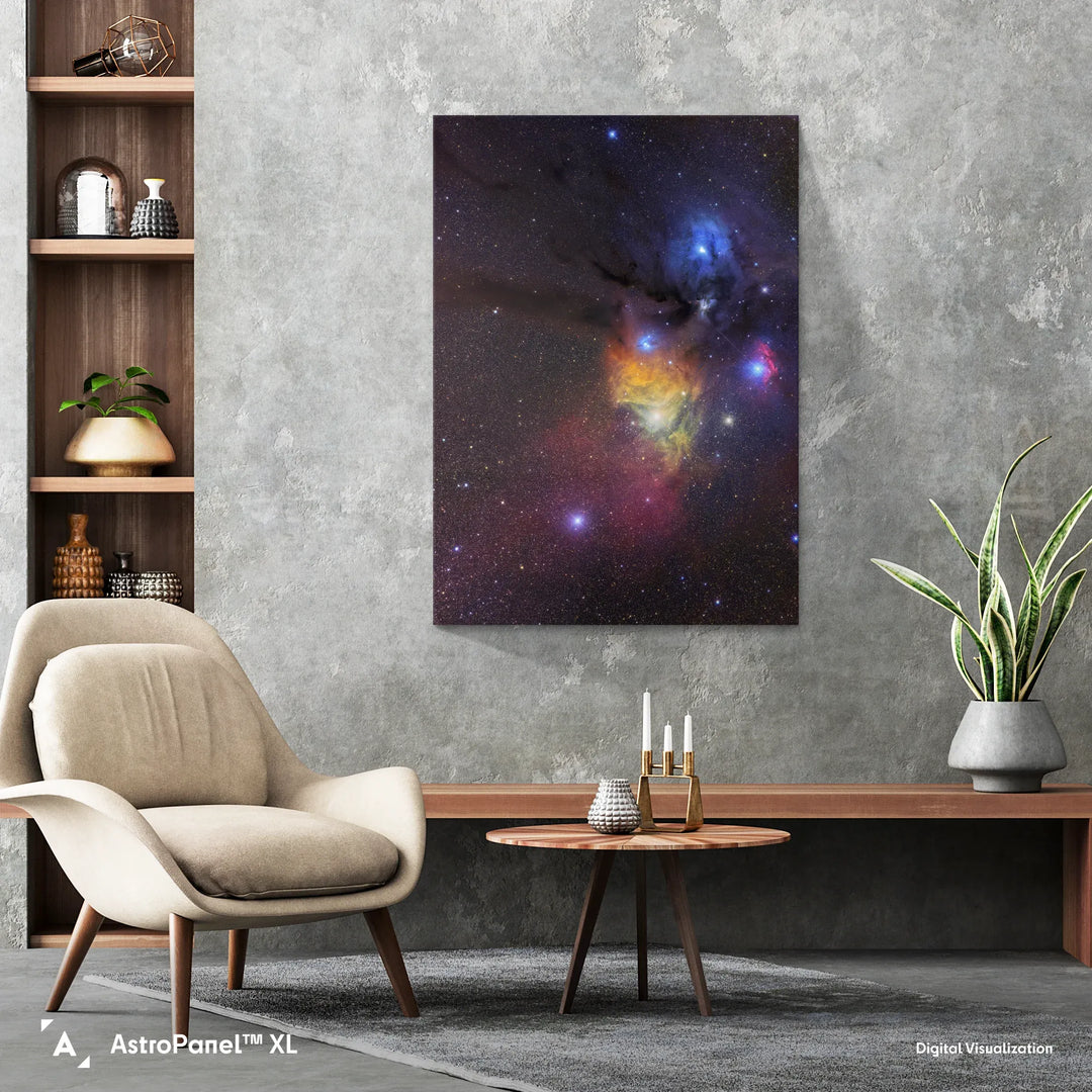 Gerald Rhemann: Nebula and Star Clusters around Rho Ophiuchi Poster