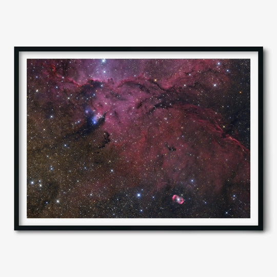 Gerald Rhemann: NGC6164 and NGC6188 Poster