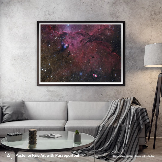 Gerald Rhemann: NGC6164 and NGC6188 Poster