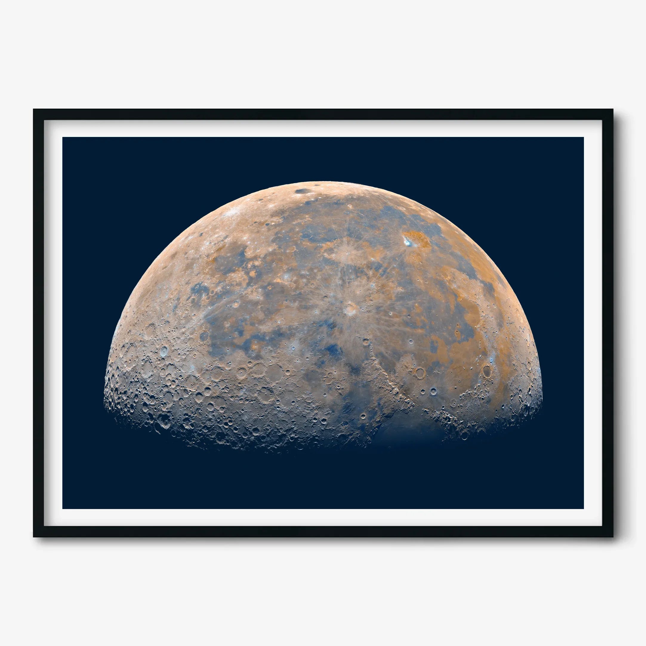 Gibbous Moon by Bartosz Wojczynski | Astrography Posters