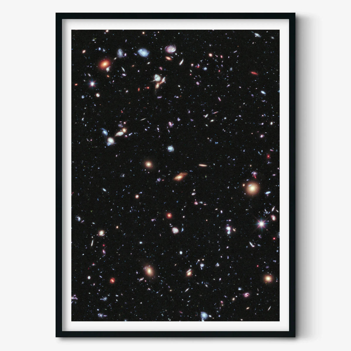 Hubble: eXtreme Deep Field (XDF) Poster (Remastered Version)