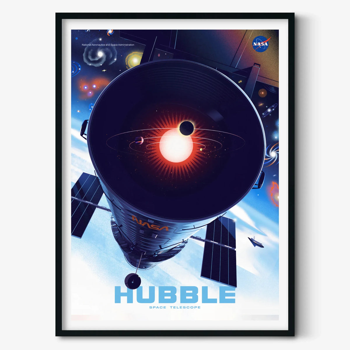 Hubble Space Telescope (HST) Poster