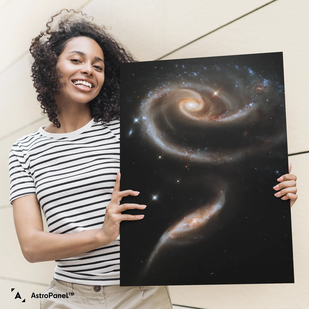 A Rose made of Galaxies (Arp 273) Poster