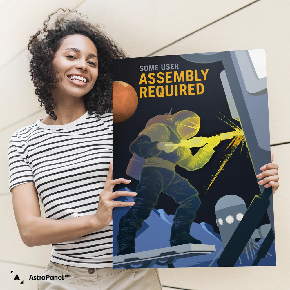 NASA Mars Recruitment Poster: Assembly Required