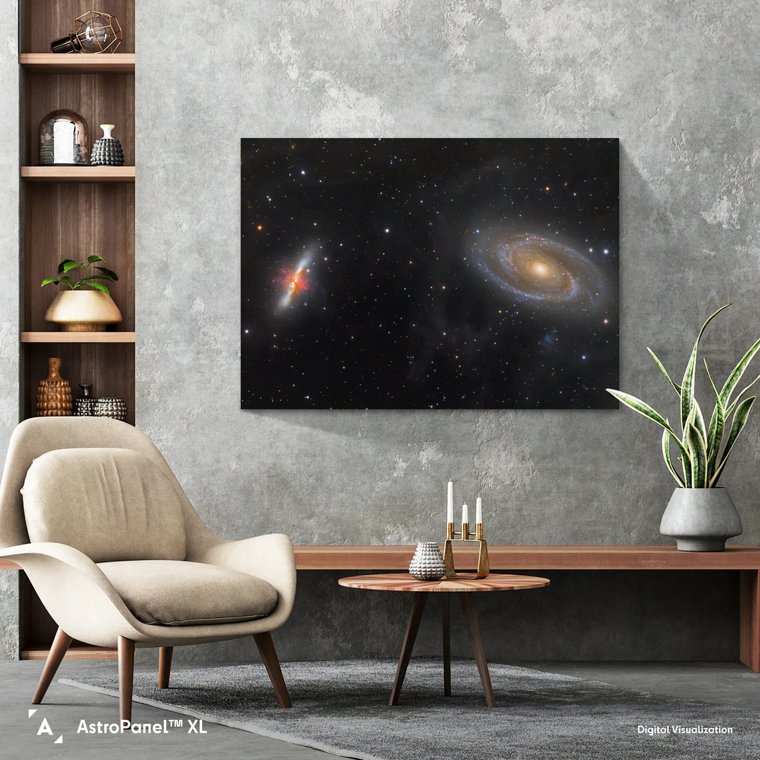 Messier 81 & 82 in Ursa Major