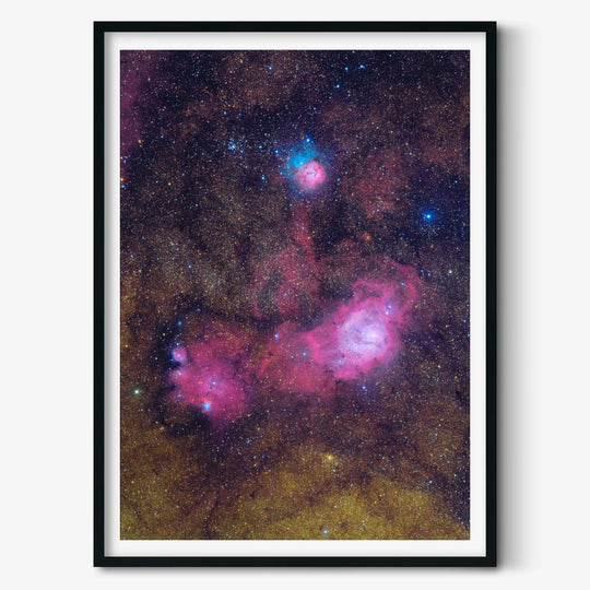 Michael Sidonio - M20 M8 NGC 6559 Sagittarius Trio
