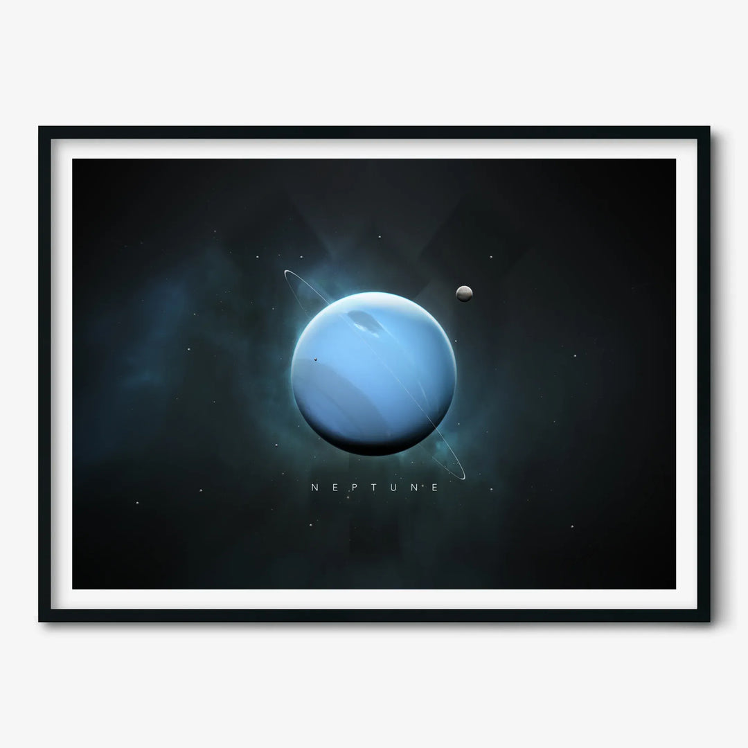 A Portrait of the Solar System: Neptune Poster