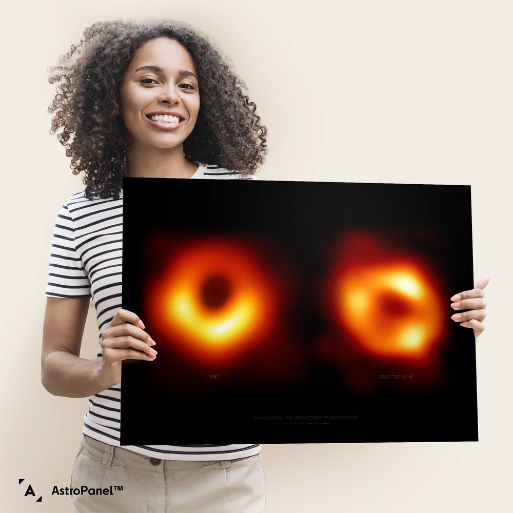 New Horizons: The First Pictures of a Black Holes Poster