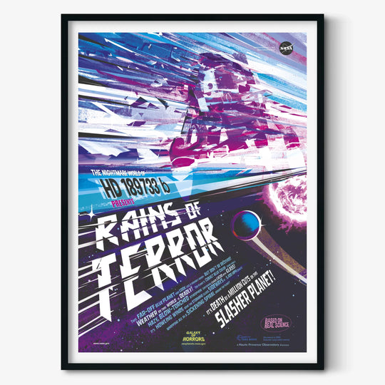 Rains of Terror: NASA Galaxy of Horrors Poster