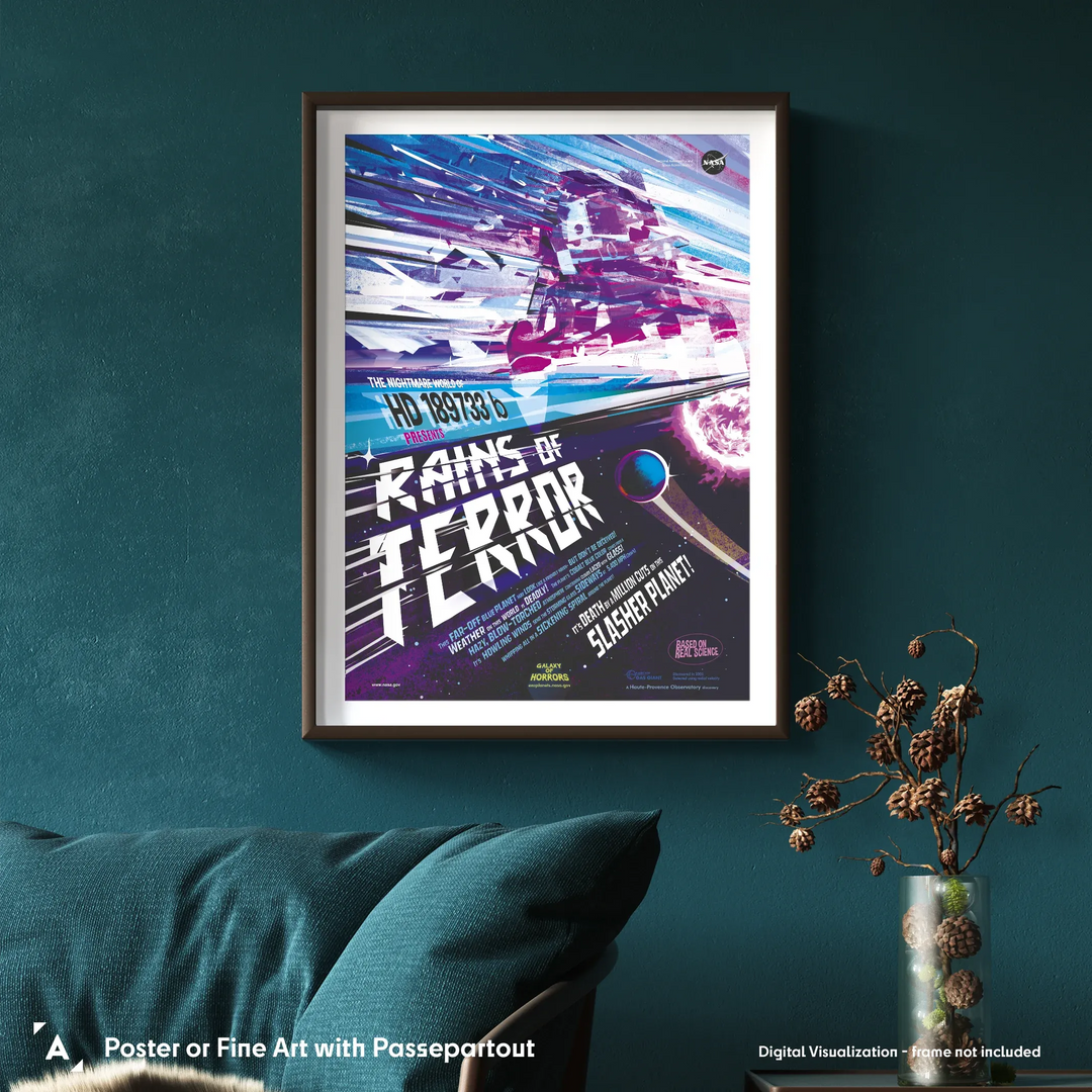 Rains of Terror: NASA Galaxy of Horrors Poster