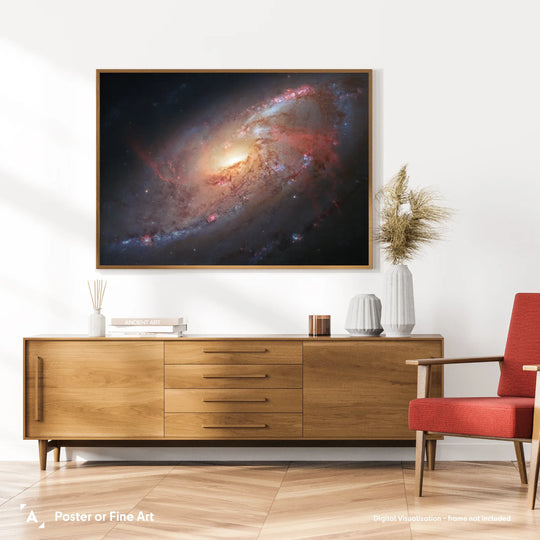 Robert Gendler: Spiral Galaxy in Canes Venatici - M106