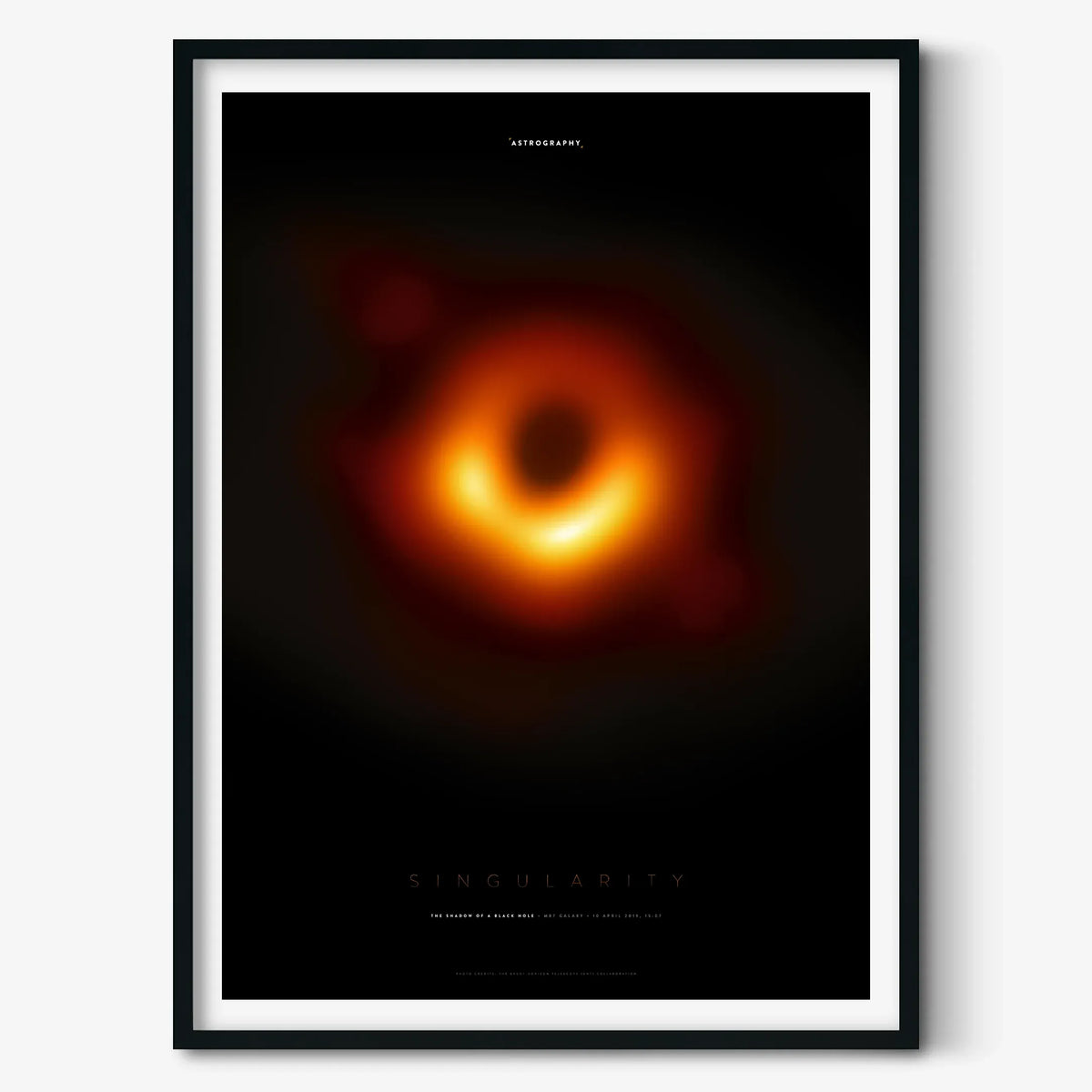 Singularity: The Shadow of a Black Hole Poster