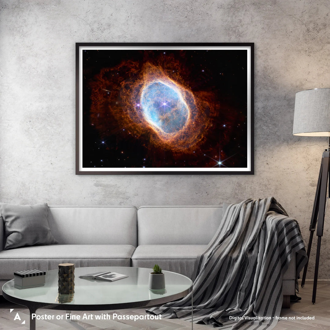 Southern Ring Nebula (NGC 3132) Poster