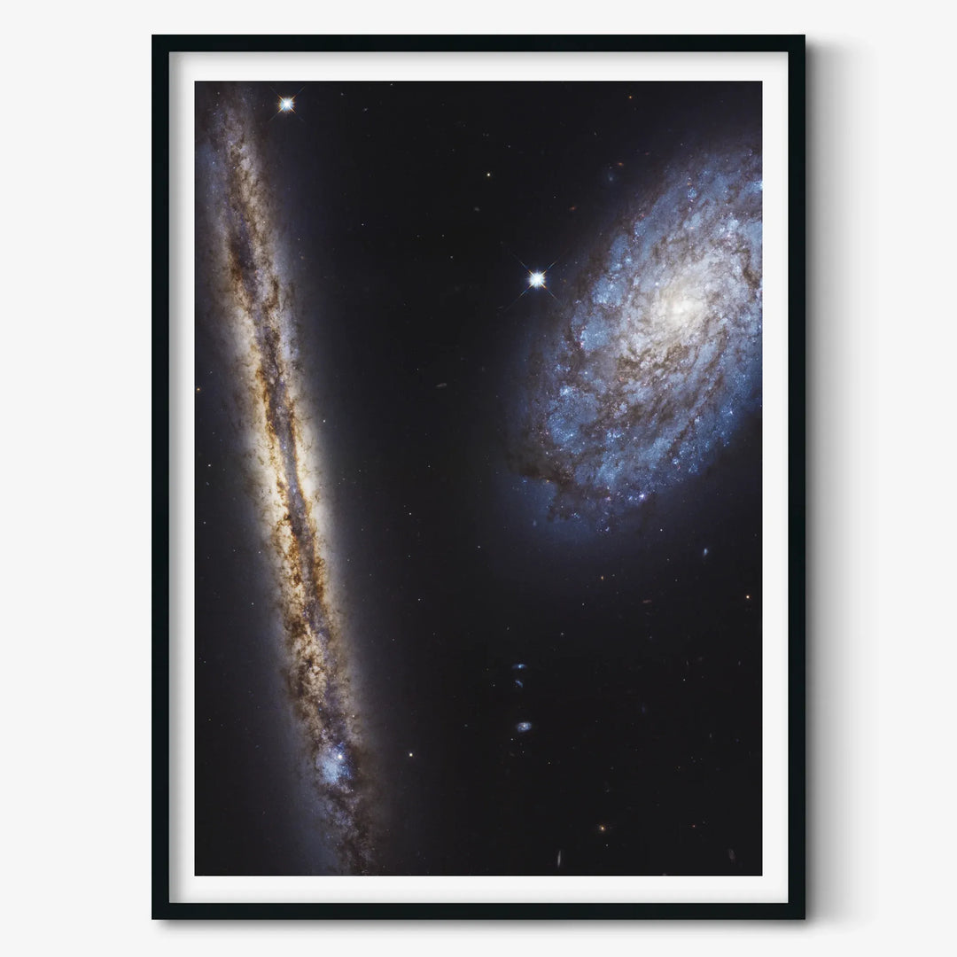 Spiral Galaxy Pair NGC4302 and NGC4298