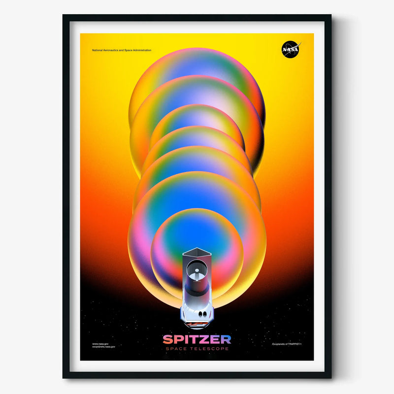 Spitzer Space Telescope Poster