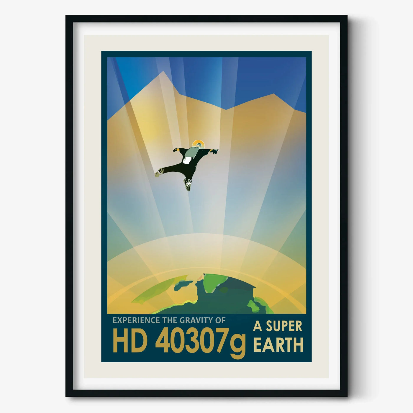 Super Earth: NASA Visions of the Future Poster