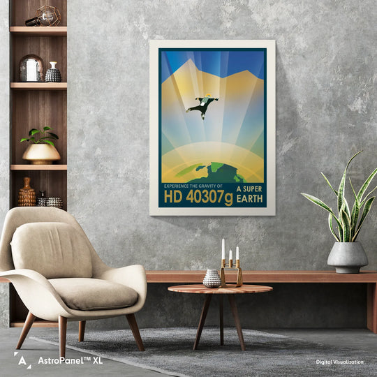 Super Earth: NASA Visions of the Future Poster
