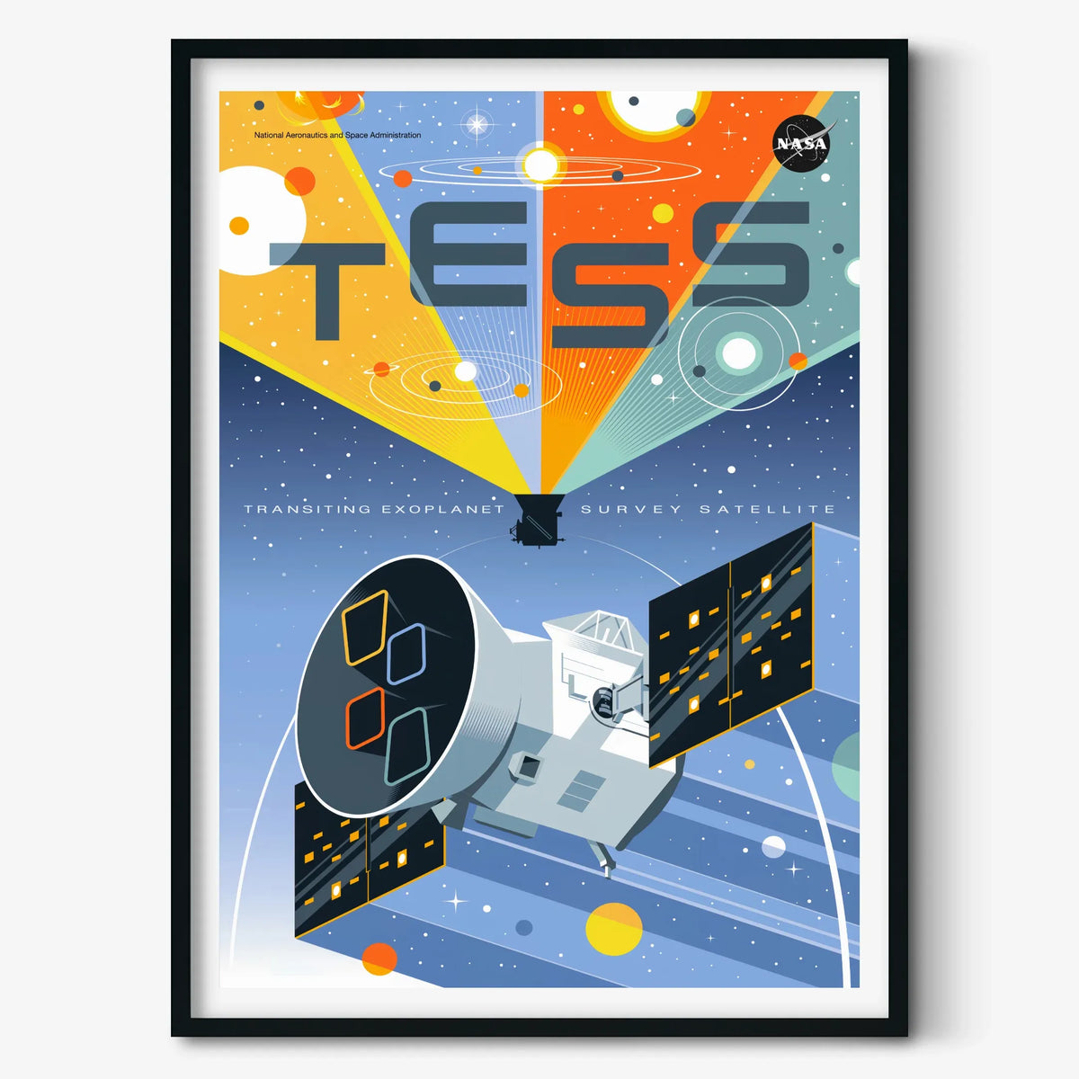 TESS Space Telescope Poster