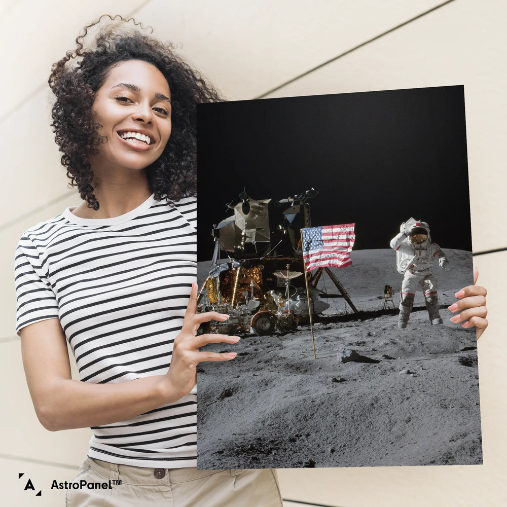 Apollo 16: The Moon Flag Poster