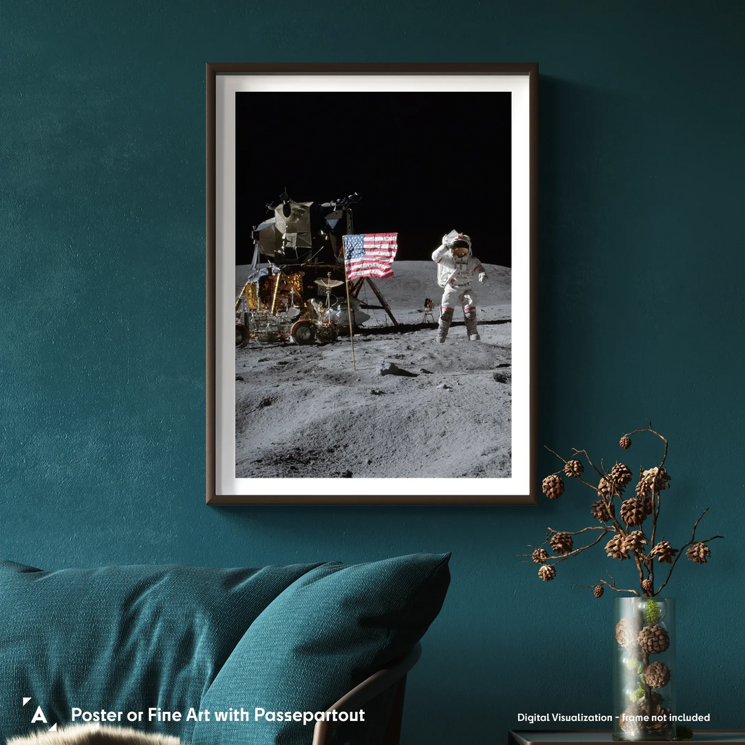 Apollo 16: The Moon Flag Poster