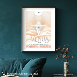 Venus: NASA Visions of the Future | Astrography Posters