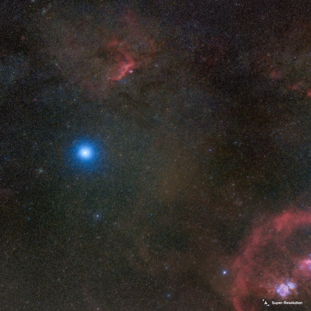 Enhanced Winter Milky Way Panorama with Comet C/2022 E3
