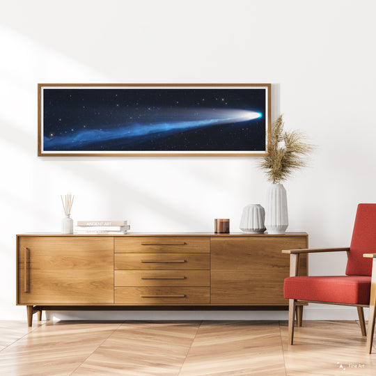 Gerald Rhemann - Comet C2021A1 Leonard Panorama 2022