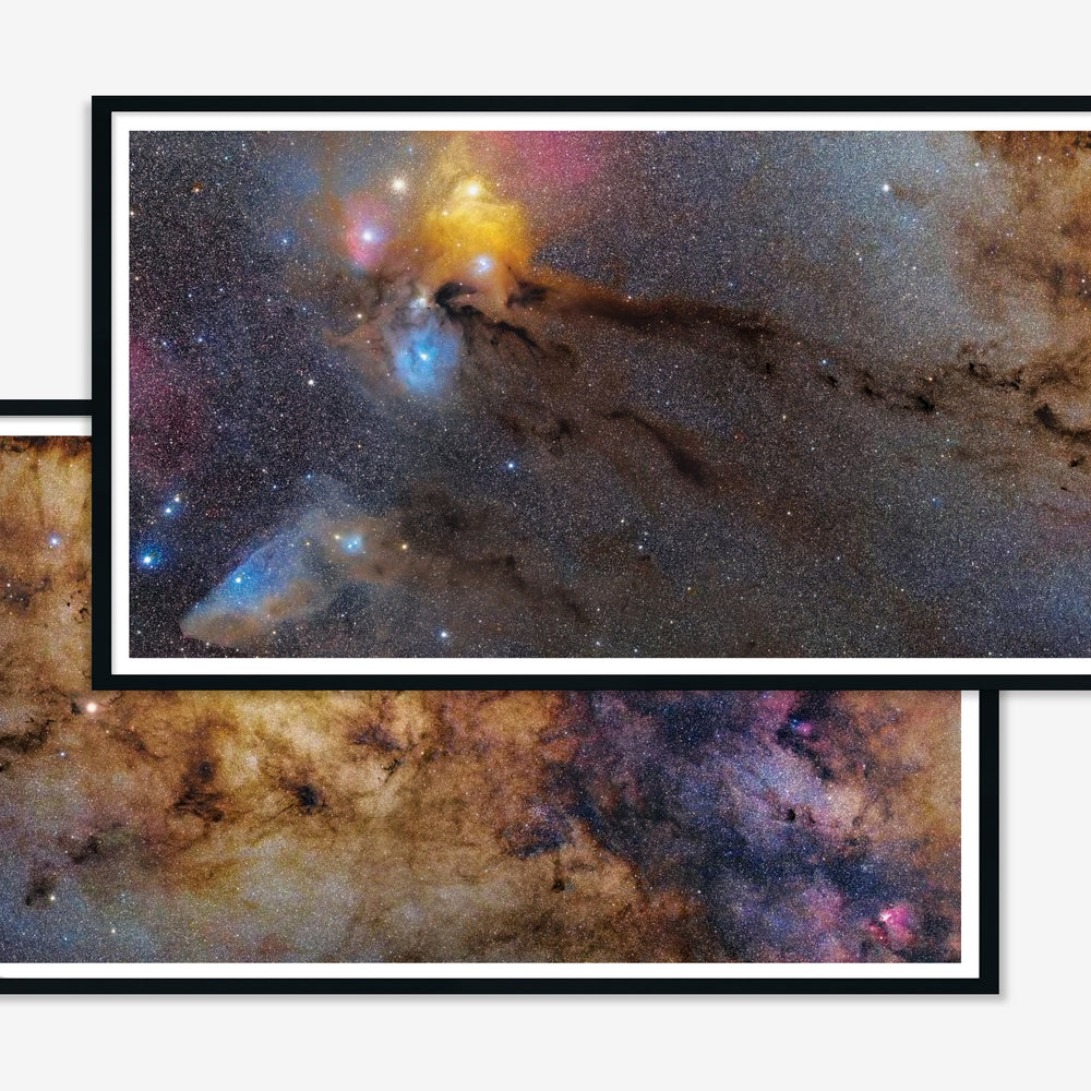 Milky Way to Rho Ophiuchi Panorama