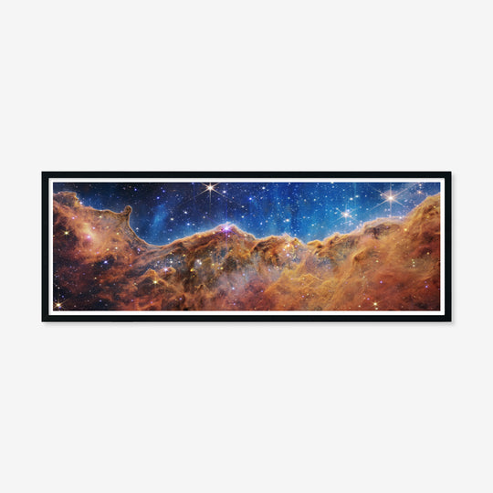 “Cosmic Cliffs” in the Carina Nebula Panorama