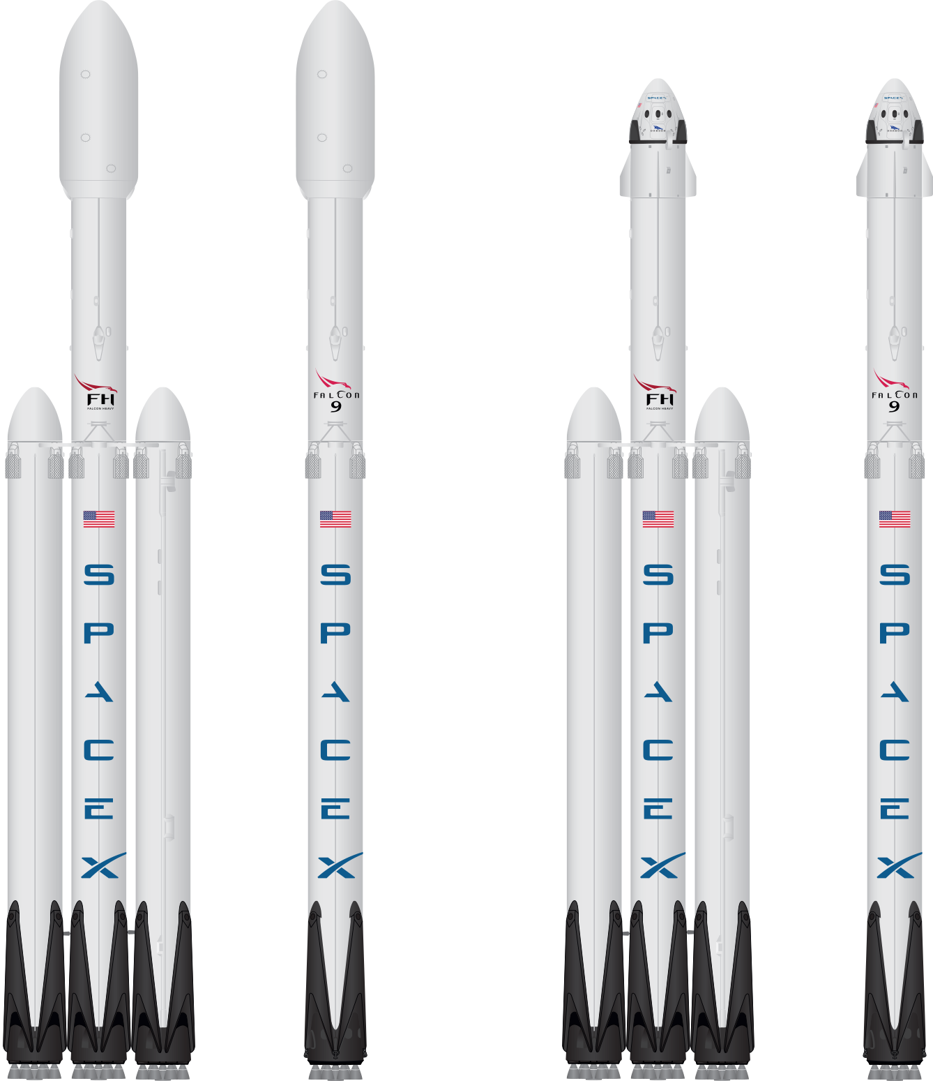 Spacex Falcon Decal